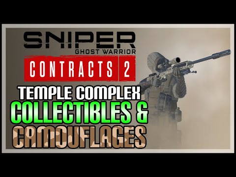 Temple Complex All Collectibles & Camouflages Sniper Ghost Warrior Contracts 2