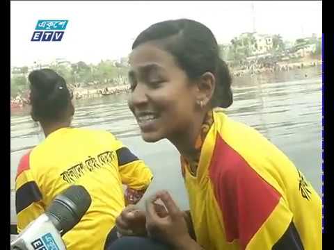 স্বাধীনতা দিবসে রাজধানীর হাতিরঝিলে নৌকা বাইচ