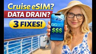 3 SUPER EASY FIXES to instantly STOP DATA DRAIN on Cruise E-SIMs (iPhone) ✅