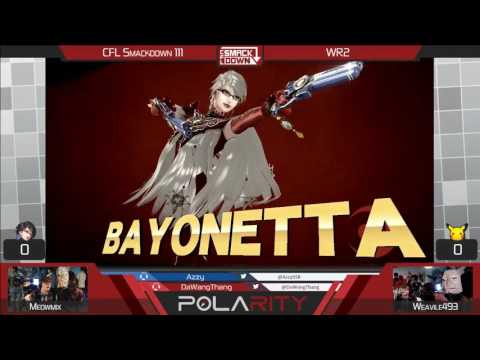CFL Smackdown 111 WiiU - Meowmix (Bayonetta) vs Weavile493 (Pikachu) - Winners R2