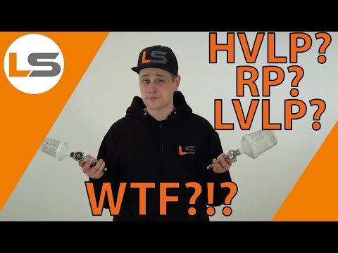 Paint spray gun: Alphabet jumble? We explain the abbreviations | DIY painting | LACKSTORE