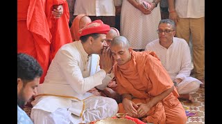 RamDasji Swami Diksha Ceremony on Hanuman Jayanti  | at @swaminarayantemplekalupur
