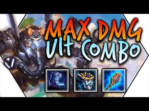Attempting The HIGHEST Damage Ult Combo On A Single God In SMITE!