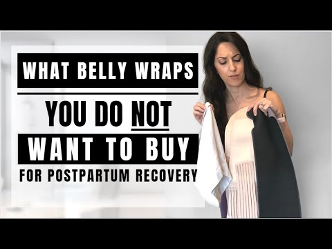 What Belly Wraps You Do NOT Want To Buy To Flatten Your Belly During Postpartum Recovery