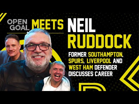NEIL RAZOR RUDDOCK | Open Goal Meets... Liverpool, West Ham, Spurs & Premier League Cult Hero!