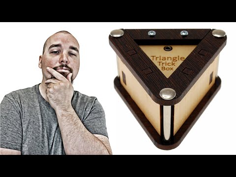 Triangle Trick Box Wood Puzzle From Jean Claude Constantin - Review