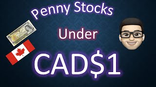 Canadian penny stocks under $1, suitable for investors with limited budget - January 2021