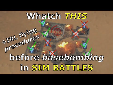 What they DON'T TELL YOU about BASE BOMBING IN SIM!