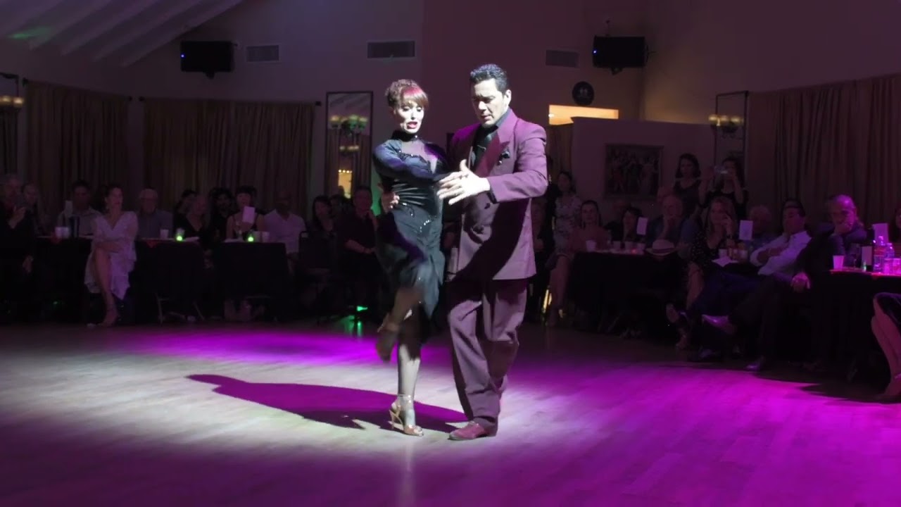 Miriam Larici and Leonardo Barrionuevo at Milonga Corazón 2/3