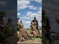 Germans Took Soviet Soldiers Prisoner In WW2 Reenacting