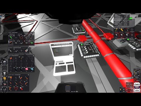 Stationeers On mimas EP 9: Automated Rocket code from launch, survey, mining and back, then relaunch