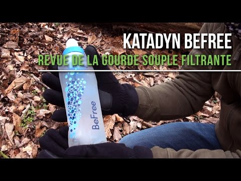 Katadyn BeFree : la gourde filtrante qui tient dans la poche