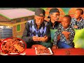 Kanyombya asuye Fabrice murugo i Nyamasheke|Amwakirije ibiryo biryoshye cyane|Urarwara imbavu🤣
