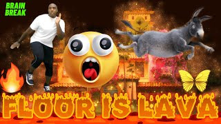 ENCANTO FLOOR IS LAVA BRAIN BREAK! Exercise break. Gonoodle alternative movement activity.Just Dance