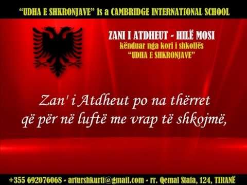 ZANI I ATDHEUT - HILË MOSI - Kori i shkollës "UDHA E SHKRONJAVE".wmv