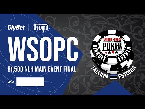 WSOPC Tallinn 2025 €1,500 NLH Main Event Final
