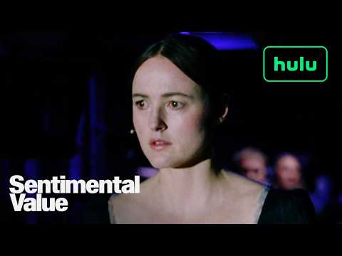ノラ、パフォーマンスから逃亡 | Sentimental Value | Hulu (Nora Runs From Her Performance | Sentimental Value | Hulu)