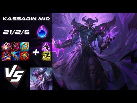 MID Kassadin vs Syndra - NA Grandmaster Patch 25.S3.1