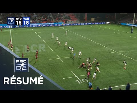 PRO D2 Saison 2025-2026 J19 - Résumé Oyonnax Rugby - RC Vannes