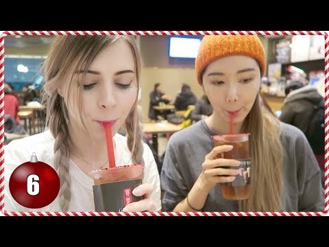 Ordering Bubble Tea in Korea is a Struggle ? Vlogmas Day 6