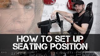 QUICK TIPS - How to set up Correct Seating Position in a Driving Simulator Cockpit