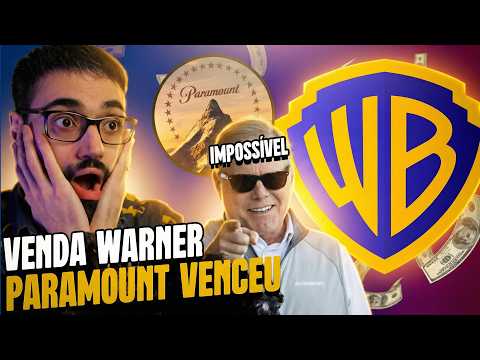O IMPOSSÍVEL ACONTECEU! VENDA DA WARNER TEM REVIRAVOLTA - PARAMOUNT VENCEU + FUTURO WARNER GAMES