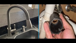 Remove Wewe / Vapsint / Chinese Type Kitchen Faucet (also contains how to remove Stuck Black Nut)