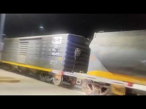 Tren cargado de NCA pasa por la banda 2026 