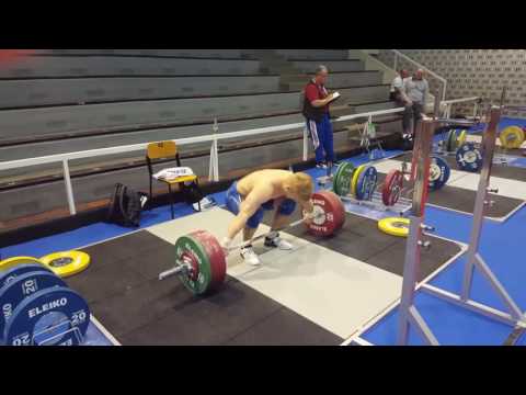 Split 2017, Training, Pavel Khadasevich Snatch 150 kg