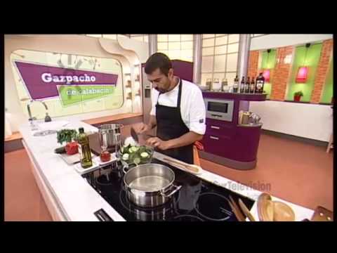 Receta: gazpacho de calabacín