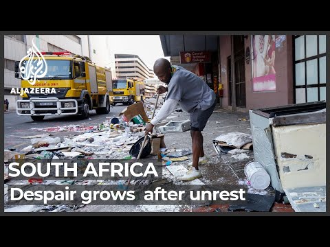 ‘We lost everything’: Despair grows in South Africa after unrest