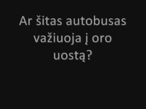 Lesson Four: Lithuanian Video Course