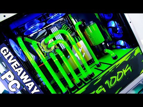 $3500 Ultimate Custom Water Cooled Gaming PC Build - Time Lapse 2019 - C700M