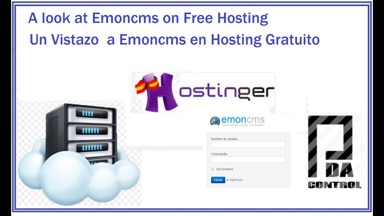 A look at Emoncms OpenEnergyMonitor in Hostinger.es   : PDAControl