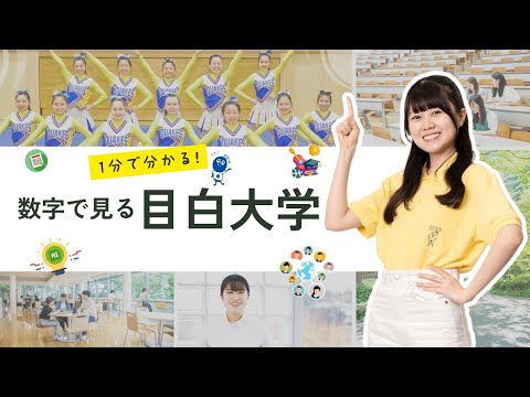 【目白大学】＼1分で分かる／数字で見る目白大学