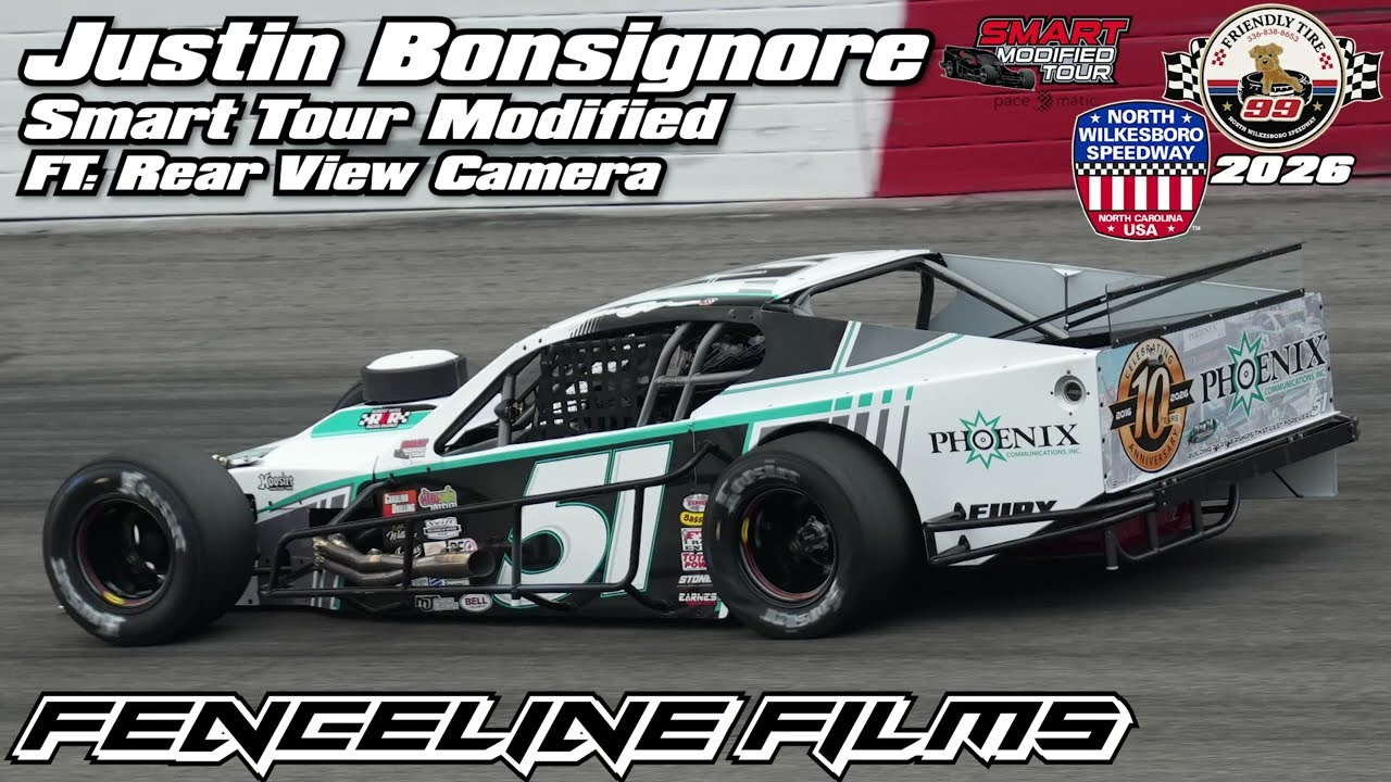 Justin Bonsignore Smart Modified Tour Friendly Tire 99 North Wilksboro Speedway 2026
