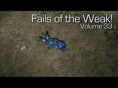 Fails of the Weak: Ep. 33 - Funny Halo 4 Bloopers and Screw Ups! | Rooster Teeth