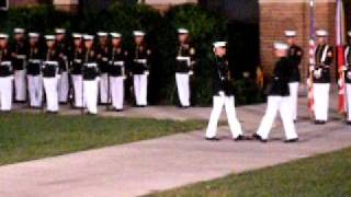 USMC SIlent Drill Platoon, Marine Barracks, Washington, DC 8/13/10