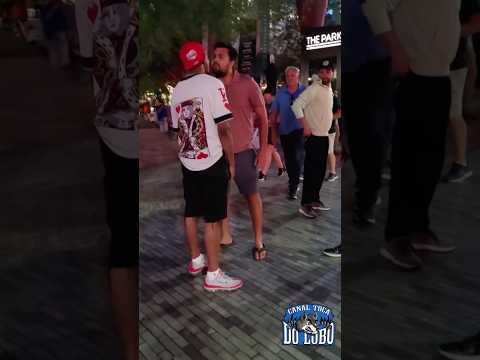 A sinister street fight in Las Vegas! #tocadolobo #viral #memes #streetfight