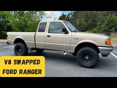 Check out my V8 SBF Swapped Ford Ranger!