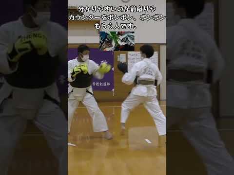 中級者への道 前拳を使う為にガードを上げてブロックしましょう編 #shorts #日本拳法 #nipponkempo #格闘技 #大崎倶楽部