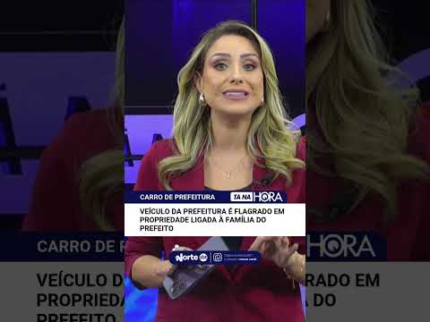 CARRO OFICIAL É VISTO EM FAZENDA DO PAI DE PREFEITO DE BOM JESUS