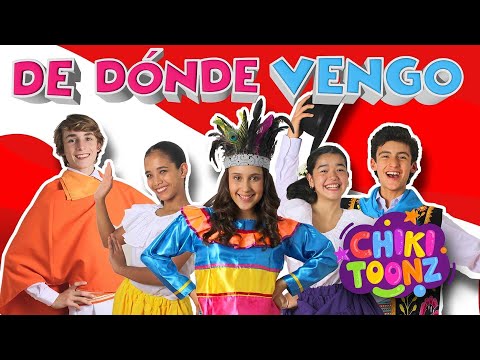🇵🇪De Dónde Vengo🇵🇪 - Chiki Version | Música para niños | @ChikiToonz