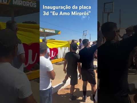Ibipeba - Bahia, Mirorós inauguração da placa  3D Vereador Odair Dedé. 23.08.2026. Turística