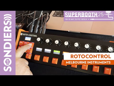 ROTOCONTROL : maintenant compatible BITWIG STUDIO - SUPERBOOTH 2025