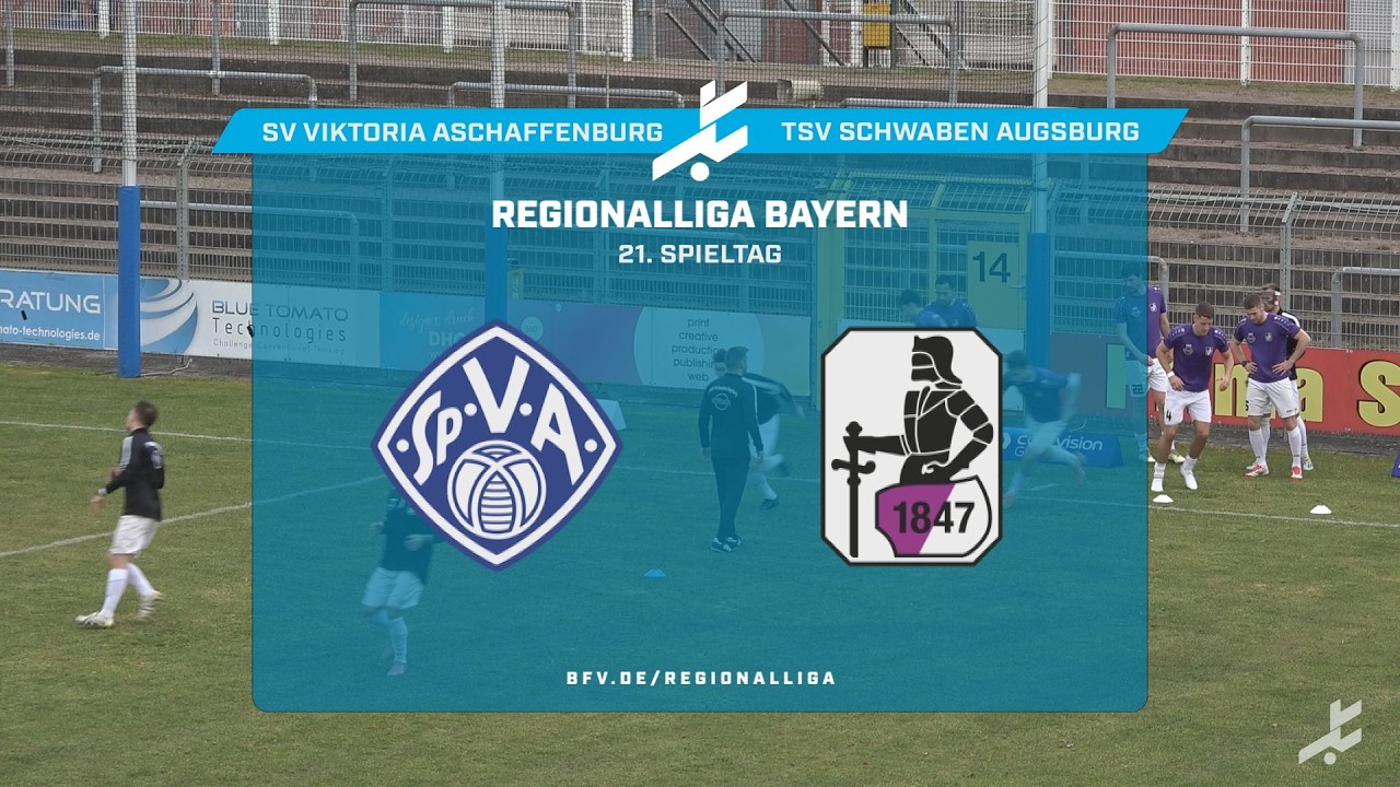 SV Viktoria Aschaffenburg vs TSV Schwaben Augsburg Highlights