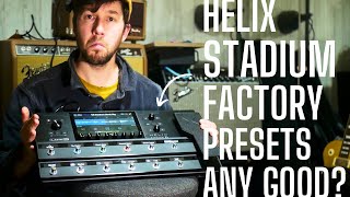 Video thumbnail for Are the HELIX STADIUM FACTORY PRESETS Any Good? Let's Try Them by John Nathan Cordy