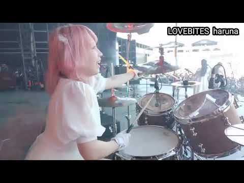 💛Haruna. LOVEBITES perform at 'Hellfest Summer Open Air' (Clisson, France, June 28, 2024)