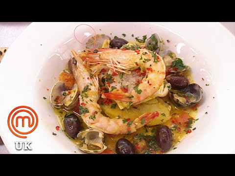 Beautiful Seafood Tagine With Flatbread | MasterChef UK | MasterChef World
