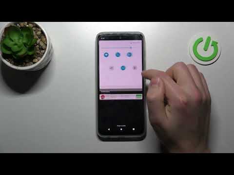How to Turn On / Turn Off the Screen Touches Visibility in Screen Recording on MOTOROLA Moto G71 5G